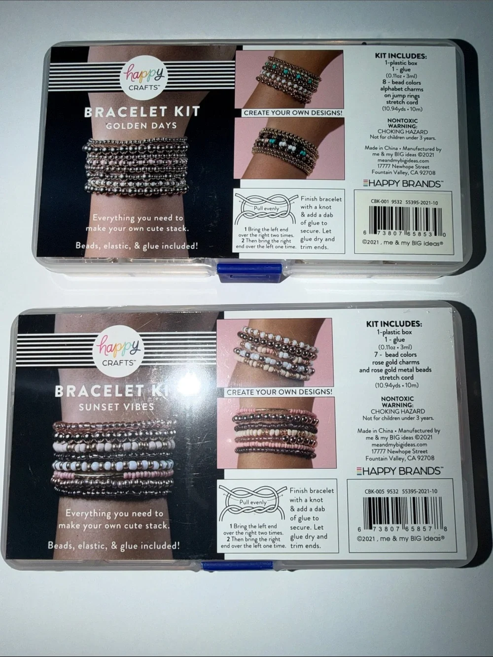 The Happy Planner bracelet kits set of 2
